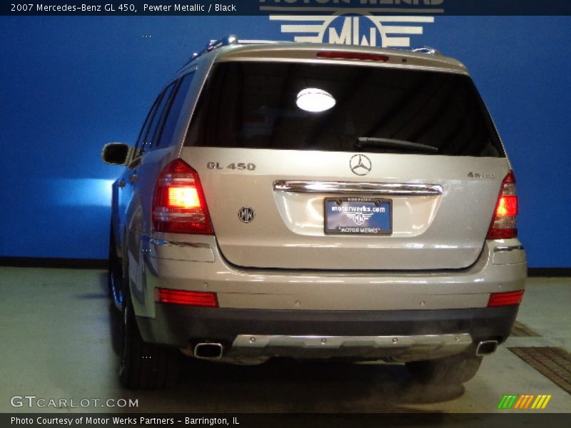 Pewter Metallic / Black 2007 Mercedes-Benz GL 450