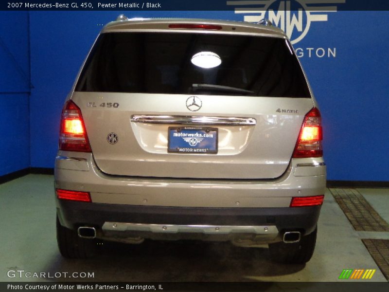 Pewter Metallic / Black 2007 Mercedes-Benz GL 450