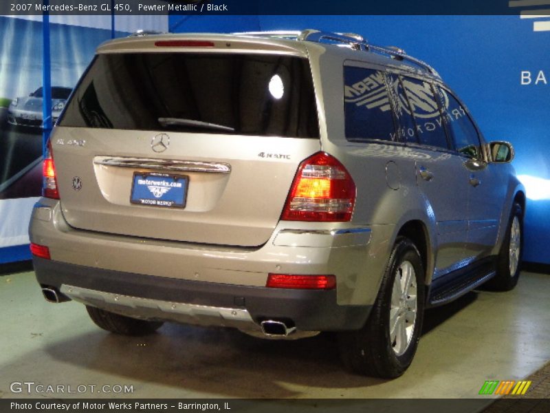 Pewter Metallic / Black 2007 Mercedes-Benz GL 450