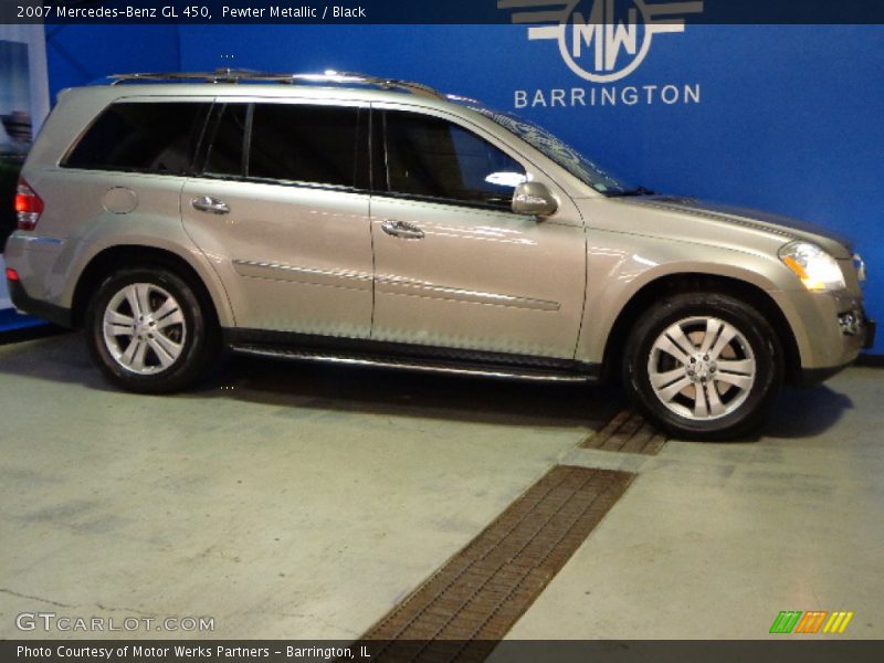 Pewter Metallic / Black 2007 Mercedes-Benz GL 450