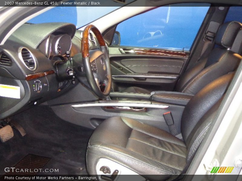 Pewter Metallic / Black 2007 Mercedes-Benz GL 450