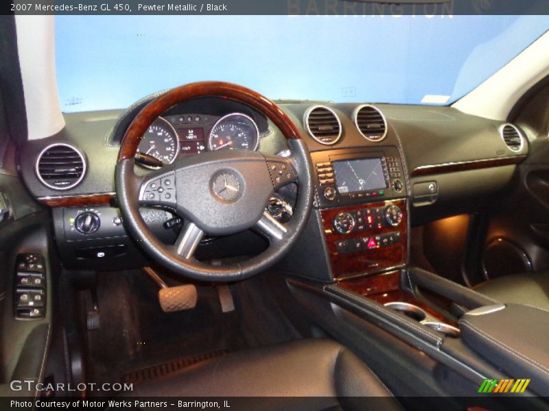 Pewter Metallic / Black 2007 Mercedes-Benz GL 450