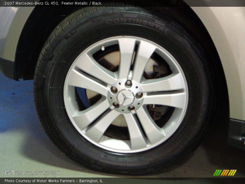 Pewter Metallic / Black 2007 Mercedes-Benz GL 450