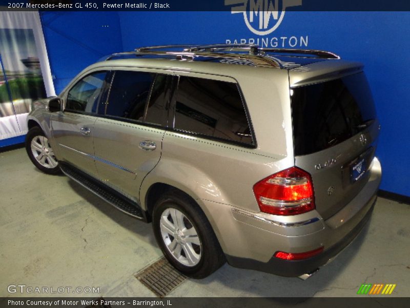 Pewter Metallic / Black 2007 Mercedes-Benz GL 450