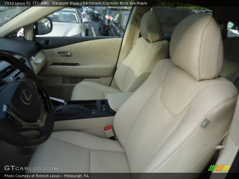 Stargazer Black / Parchment/Espresso Birds Eye Maple 2013 Lexus RX 350 AWD