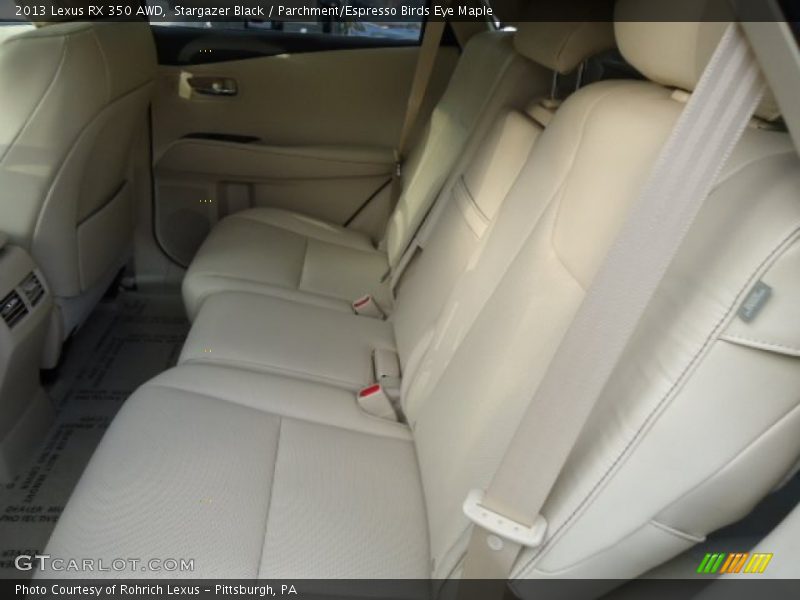Stargazer Black / Parchment/Espresso Birds Eye Maple 2013 Lexus RX 350 AWD