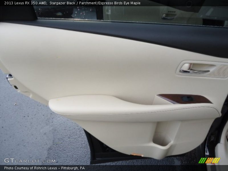 Stargazer Black / Parchment/Espresso Birds Eye Maple 2013 Lexus RX 350 AWD