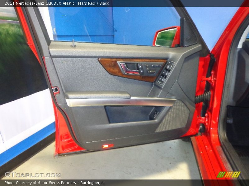 Mars Red / Black 2011 Mercedes-Benz GLK 350 4Matic