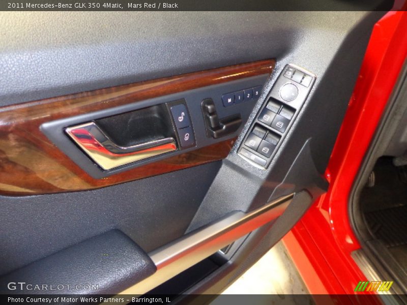 Mars Red / Black 2011 Mercedes-Benz GLK 350 4Matic