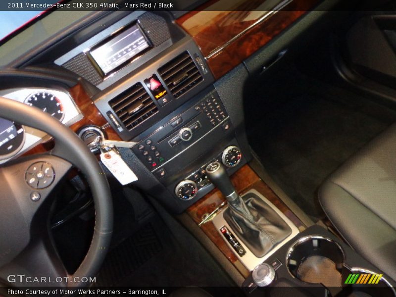 Mars Red / Black 2011 Mercedes-Benz GLK 350 4Matic