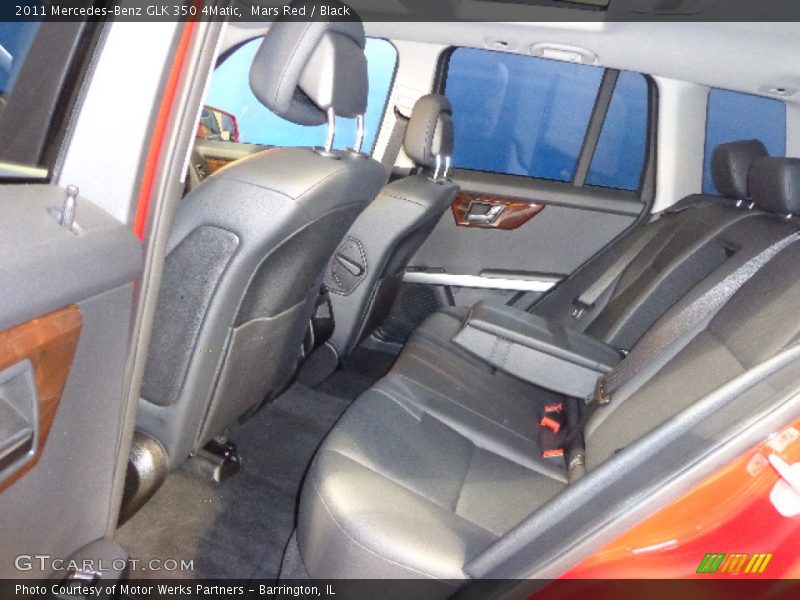 Mars Red / Black 2011 Mercedes-Benz GLK 350 4Matic