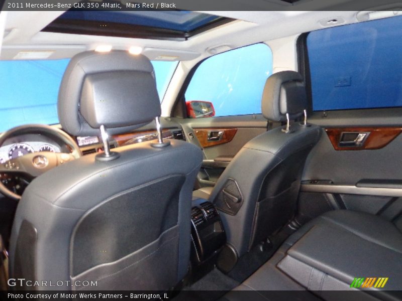 Mars Red / Black 2011 Mercedes-Benz GLK 350 4Matic