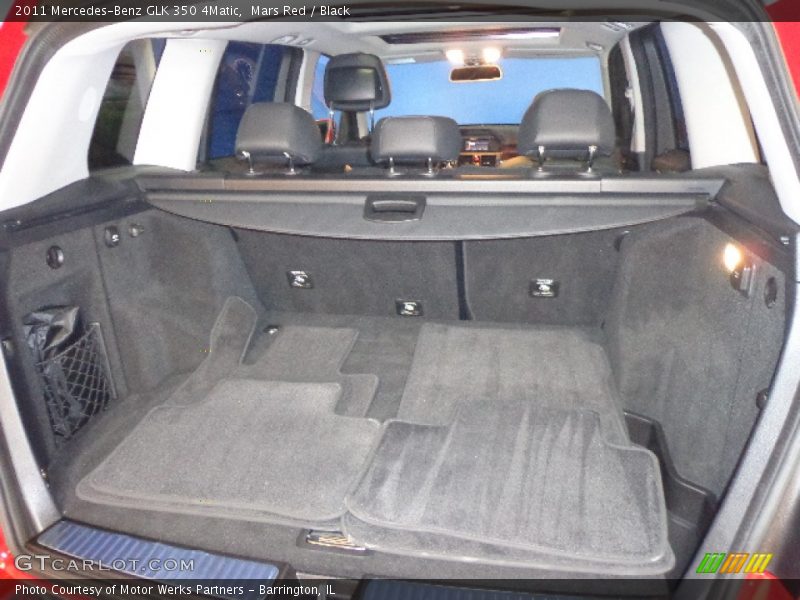 Mars Red / Black 2011 Mercedes-Benz GLK 350 4Matic