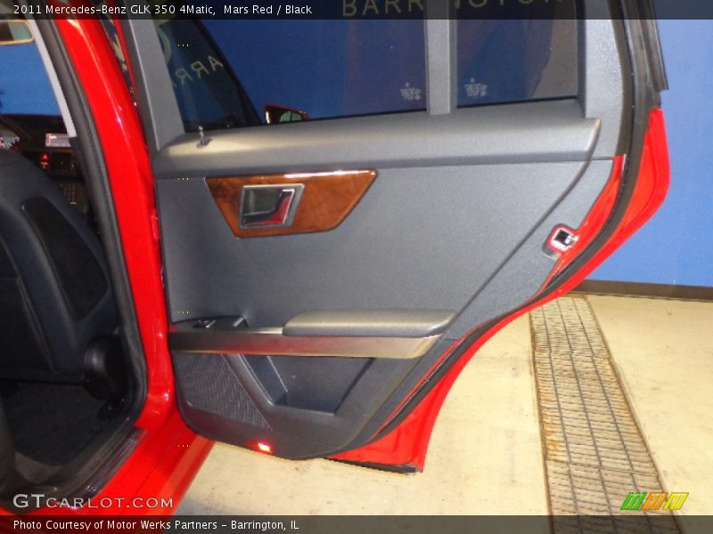 Mars Red / Black 2011 Mercedes-Benz GLK 350 4Matic