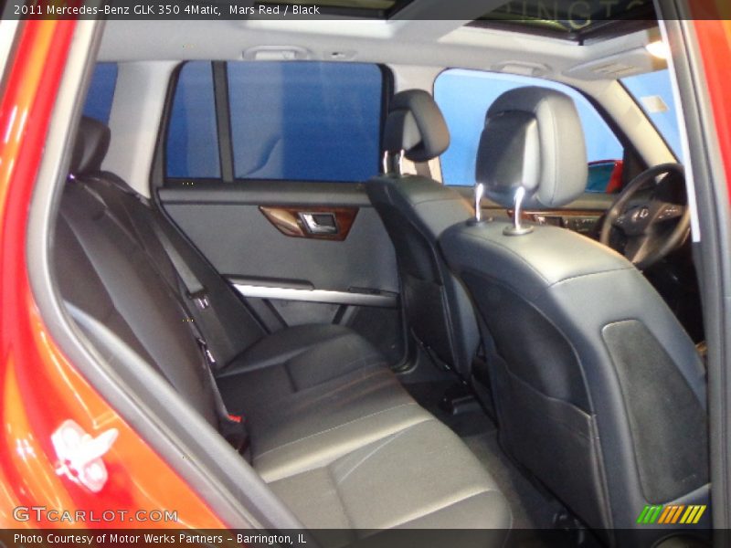 Mars Red / Black 2011 Mercedes-Benz GLK 350 4Matic