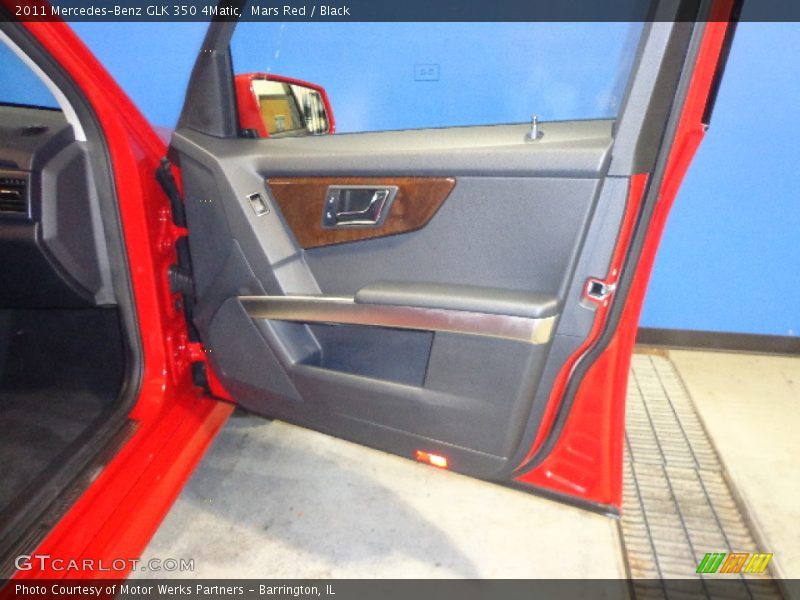 Mars Red / Black 2011 Mercedes-Benz GLK 350 4Matic
