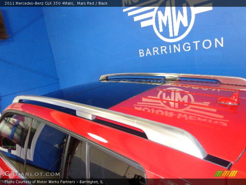 Mars Red / Black 2011 Mercedes-Benz GLK 350 4Matic