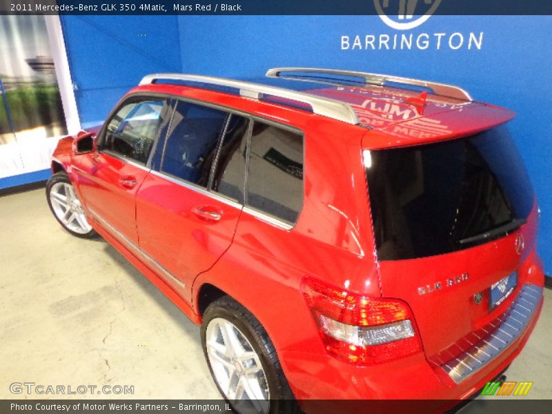 Mars Red / Black 2011 Mercedes-Benz GLK 350 4Matic