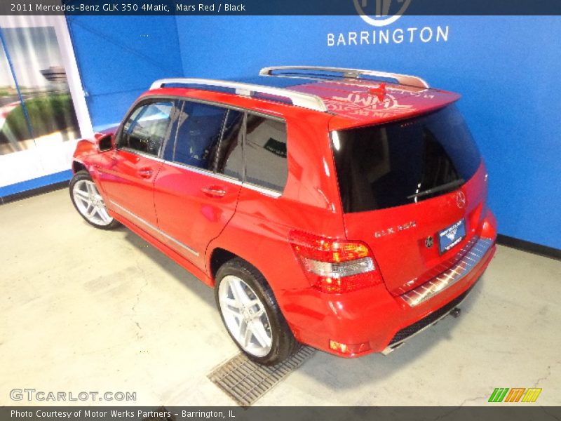 Mars Red / Black 2011 Mercedes-Benz GLK 350 4Matic