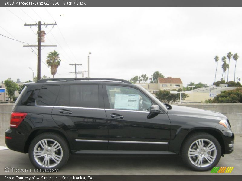Black / Black 2013 Mercedes-Benz GLK 350
