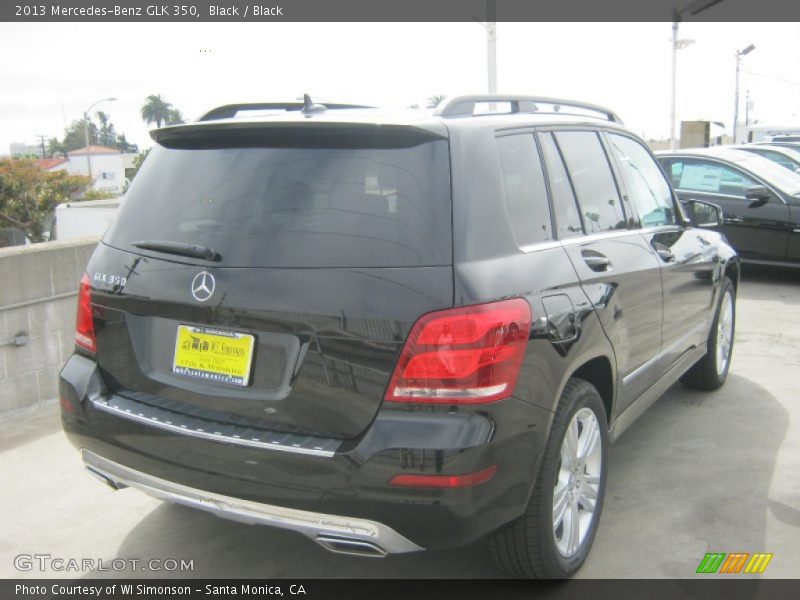 Black / Black 2013 Mercedes-Benz GLK 350