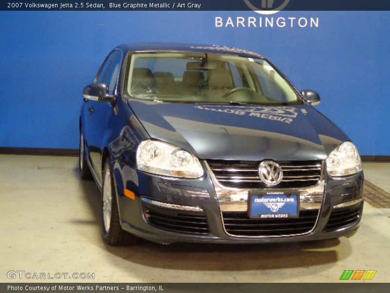 Blue Graphite Metallic / Art Gray 2007 Volkswagen Jetta 2.5 Sedan