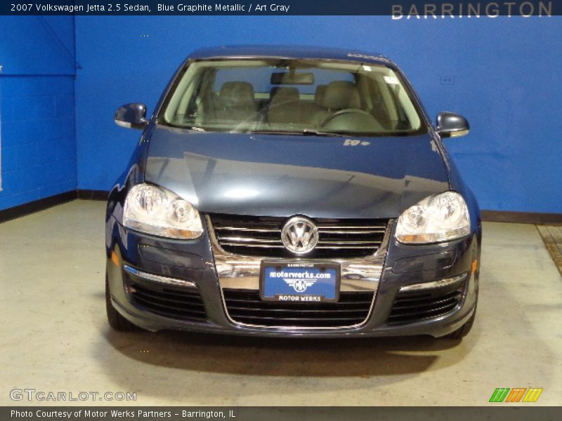 Blue Graphite Metallic / Art Gray 2007 Volkswagen Jetta 2.5 Sedan