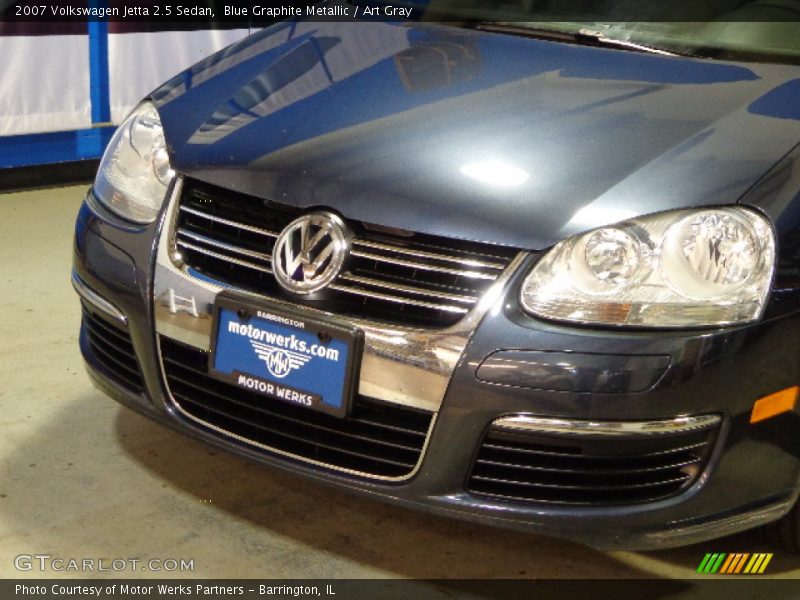 Blue Graphite Metallic / Art Gray 2007 Volkswagen Jetta 2.5 Sedan