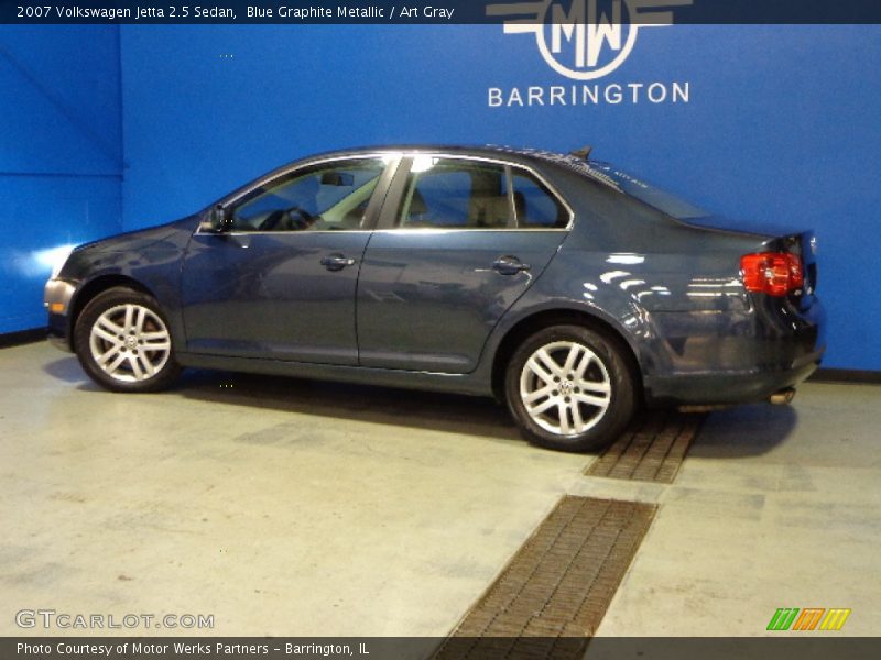 Blue Graphite Metallic / Art Gray 2007 Volkswagen Jetta 2.5 Sedan