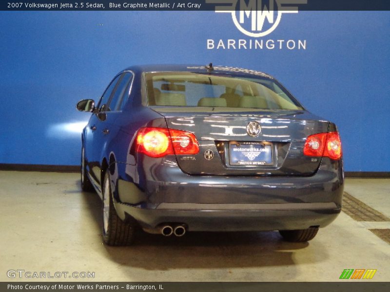 Blue Graphite Metallic / Art Gray 2007 Volkswagen Jetta 2.5 Sedan