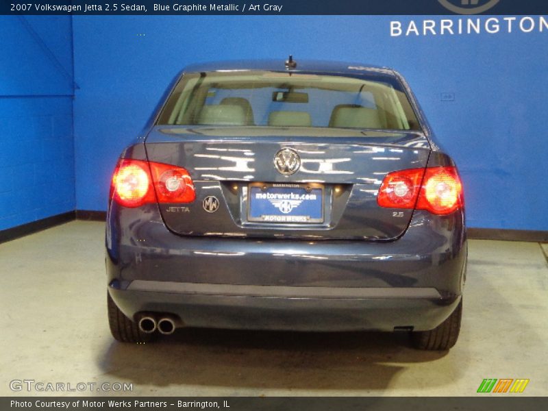 Blue Graphite Metallic / Art Gray 2007 Volkswagen Jetta 2.5 Sedan