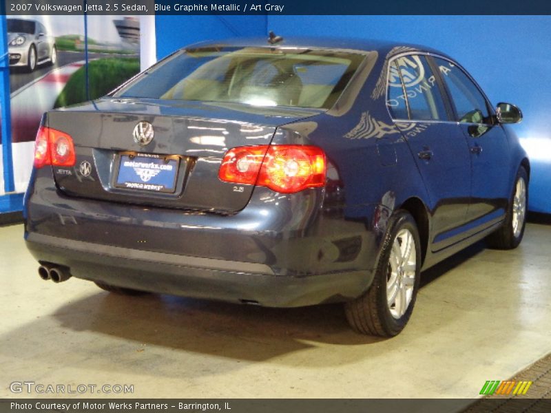 Blue Graphite Metallic / Art Gray 2007 Volkswagen Jetta 2.5 Sedan