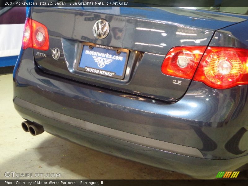 Blue Graphite Metallic / Art Gray 2007 Volkswagen Jetta 2.5 Sedan
