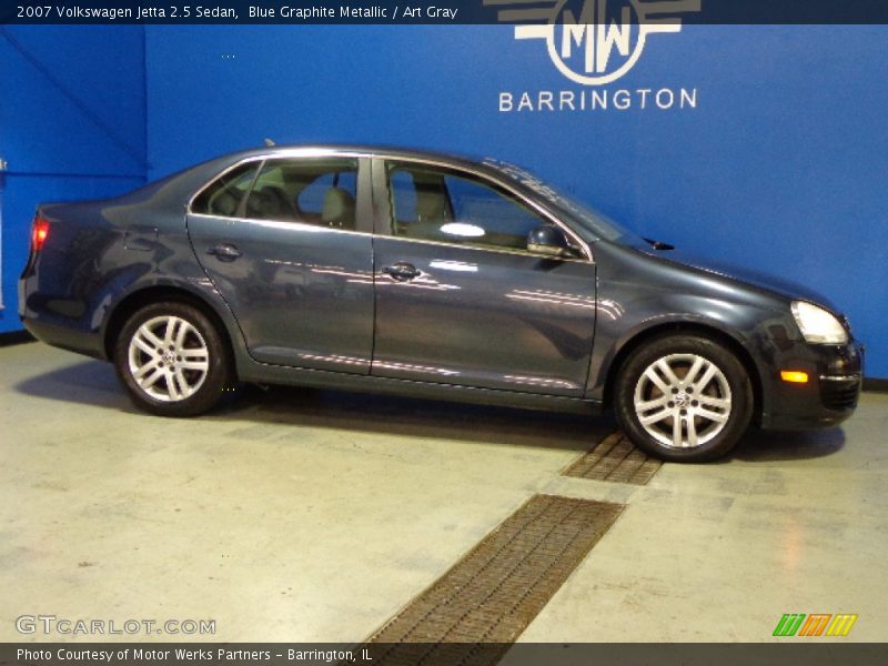 Blue Graphite Metallic / Art Gray 2007 Volkswagen Jetta 2.5 Sedan
