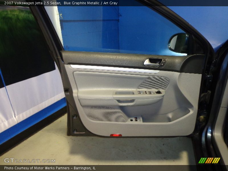 Blue Graphite Metallic / Art Gray 2007 Volkswagen Jetta 2.5 Sedan