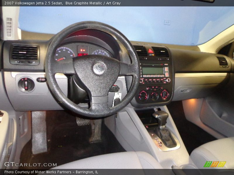 Blue Graphite Metallic / Art Gray 2007 Volkswagen Jetta 2.5 Sedan