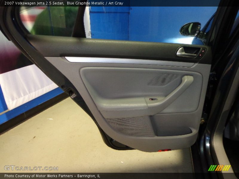 Blue Graphite Metallic / Art Gray 2007 Volkswagen Jetta 2.5 Sedan