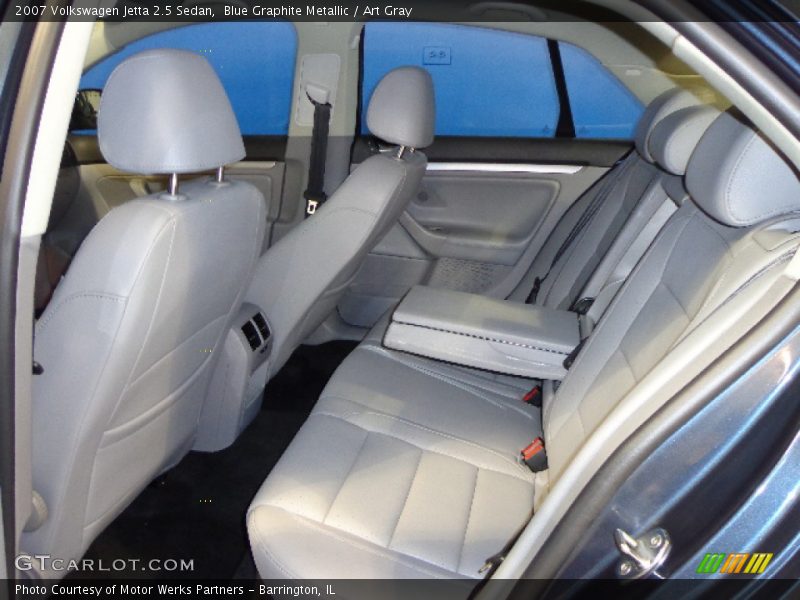 Blue Graphite Metallic / Art Gray 2007 Volkswagen Jetta 2.5 Sedan