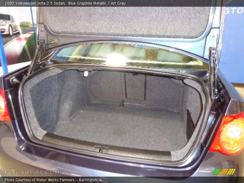 Blue Graphite Metallic / Art Gray 2007 Volkswagen Jetta 2.5 Sedan