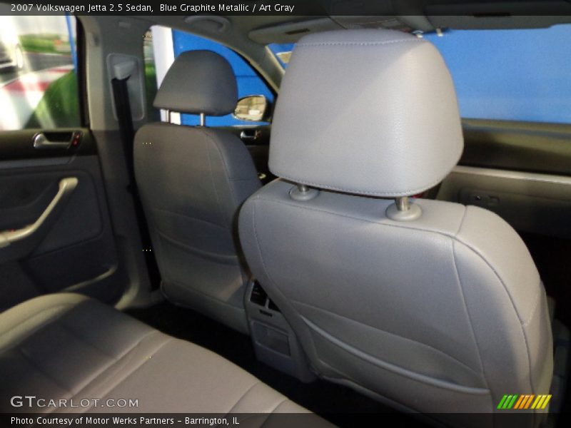 Blue Graphite Metallic / Art Gray 2007 Volkswagen Jetta 2.5 Sedan