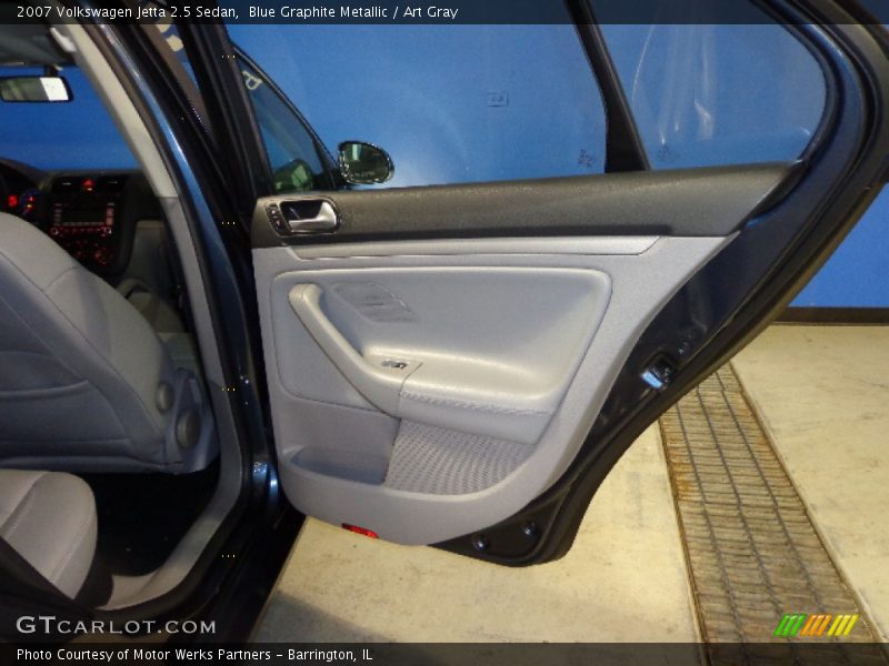 Blue Graphite Metallic / Art Gray 2007 Volkswagen Jetta 2.5 Sedan