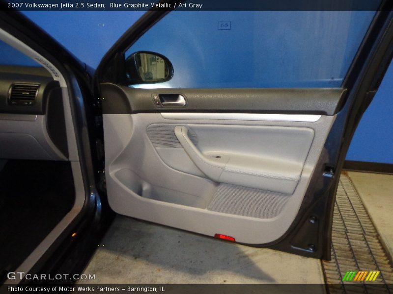 Blue Graphite Metallic / Art Gray 2007 Volkswagen Jetta 2.5 Sedan