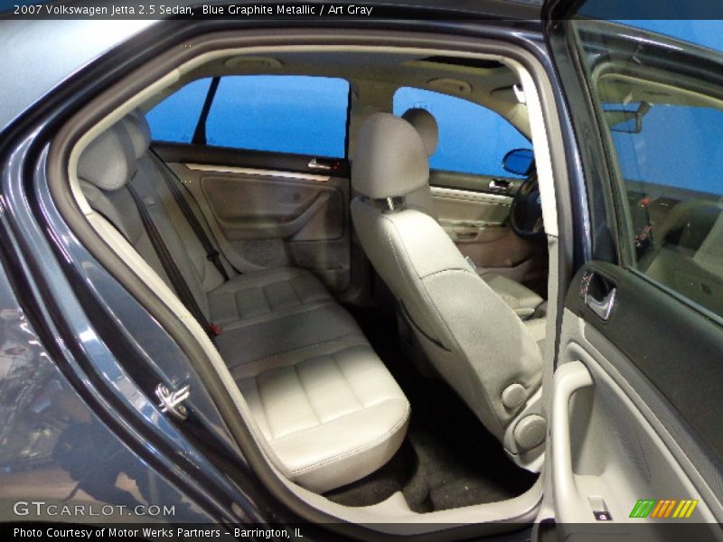 Blue Graphite Metallic / Art Gray 2007 Volkswagen Jetta 2.5 Sedan
