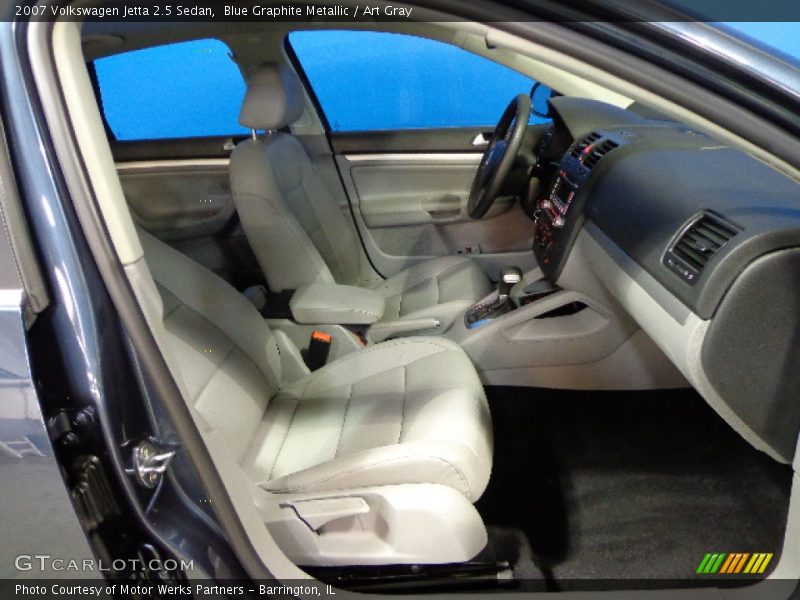 Blue Graphite Metallic / Art Gray 2007 Volkswagen Jetta 2.5 Sedan
