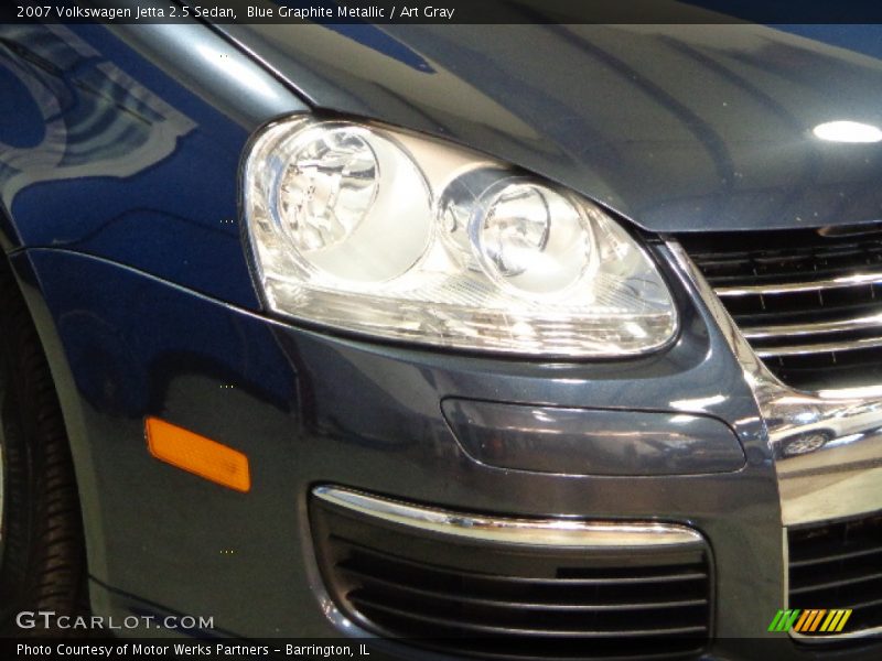 Blue Graphite Metallic / Art Gray 2007 Volkswagen Jetta 2.5 Sedan