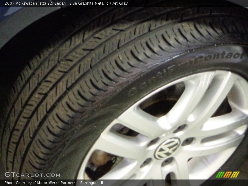 Blue Graphite Metallic / Art Gray 2007 Volkswagen Jetta 2.5 Sedan