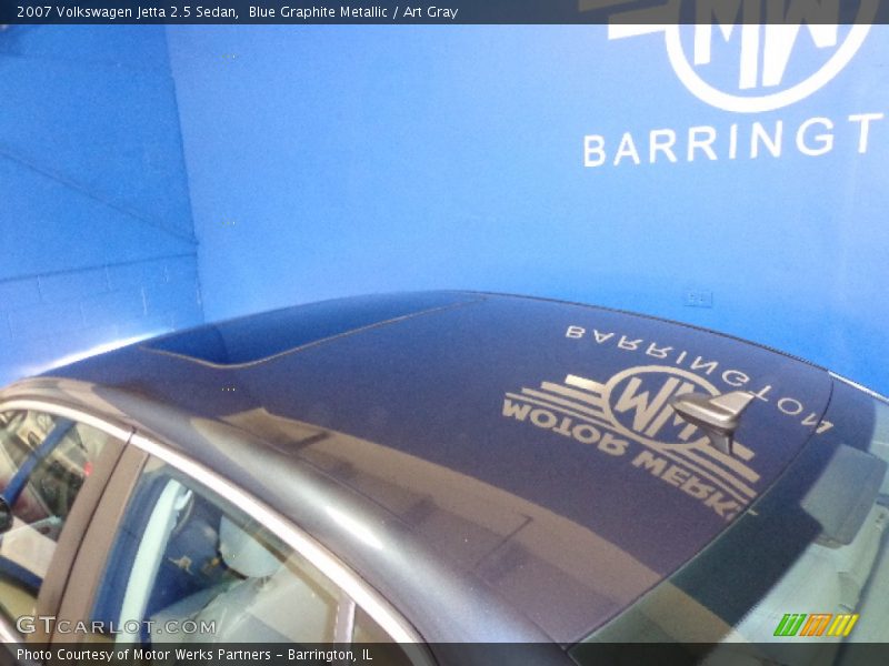 Blue Graphite Metallic / Art Gray 2007 Volkswagen Jetta 2.5 Sedan
