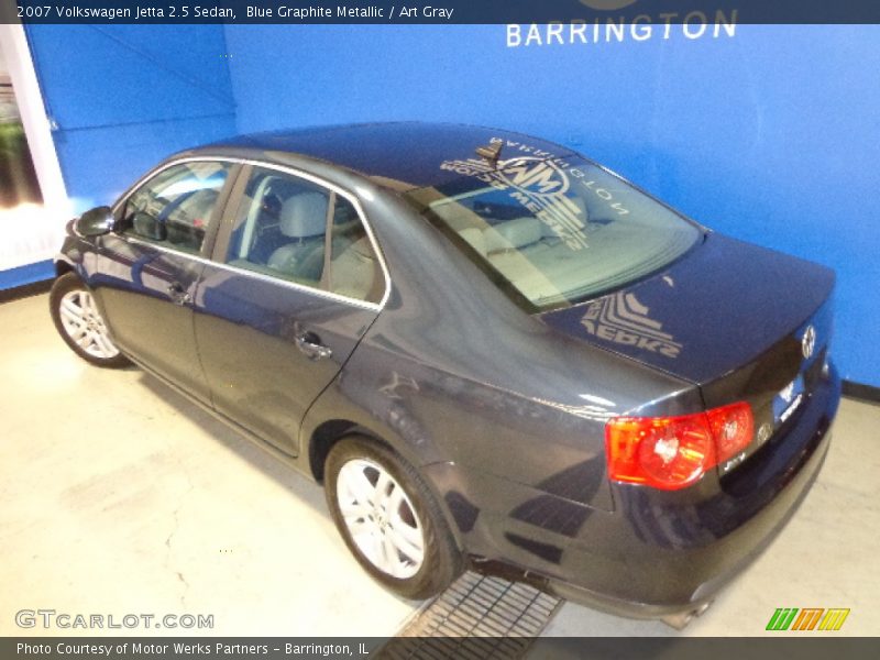 Blue Graphite Metallic / Art Gray 2007 Volkswagen Jetta 2.5 Sedan