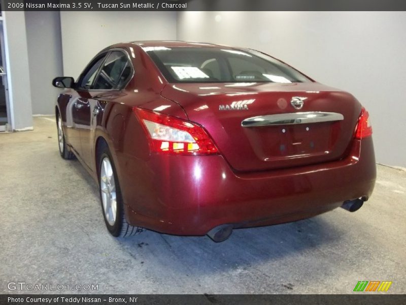 Tuscan Sun Metallic / Charcoal 2009 Nissan Maxima 3.5 SV