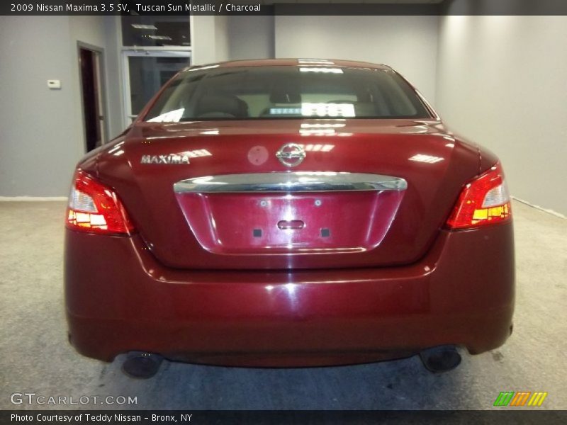 Tuscan Sun Metallic / Charcoal 2009 Nissan Maxima 3.5 SV